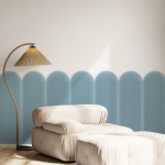 Polsterpaneel Magic Velvet Blau 20 cm